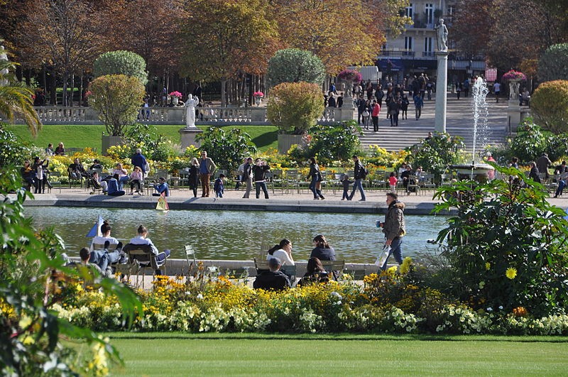 Mesto za razmišljanje o ljudima i dogadjajima: Jardin du Luxembourg